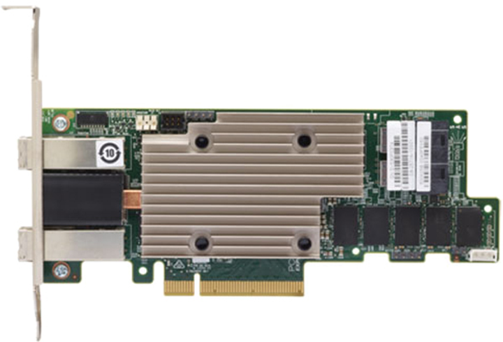 Контроллер RAID Broadcom MegaRAID 9480-8i8e SAS/SATA/NVMe PCIe 3.1 x8 12Gb/s (05-50031-00) - изображение 1