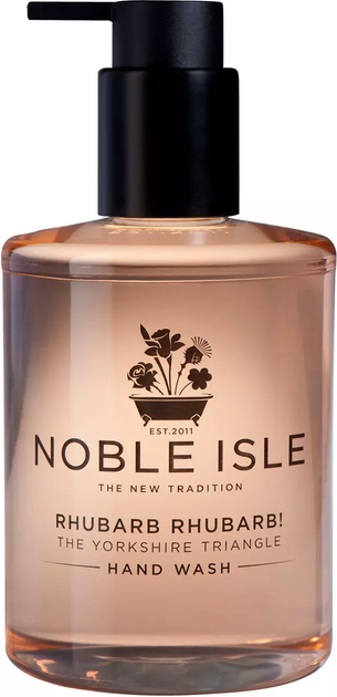 Noble Isle Rhubarb Rhubarb Mydło w płynie do rąk 250 ml (5060287570158) - obraz 1