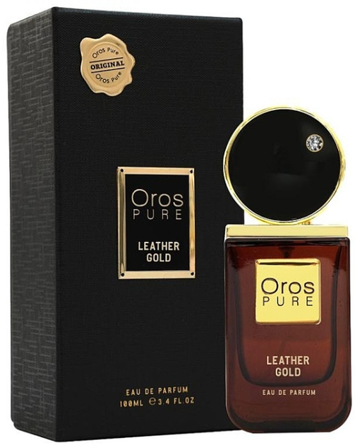 Woda perfumowana damska Armaf Oros Pure Leather Gold 100 ml (6294015128239) - obraz 1