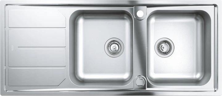 Кухонна мийка GROHE Sink K500 31588SD0 зі змішувачем BauLoop 31368001 - зображення 3