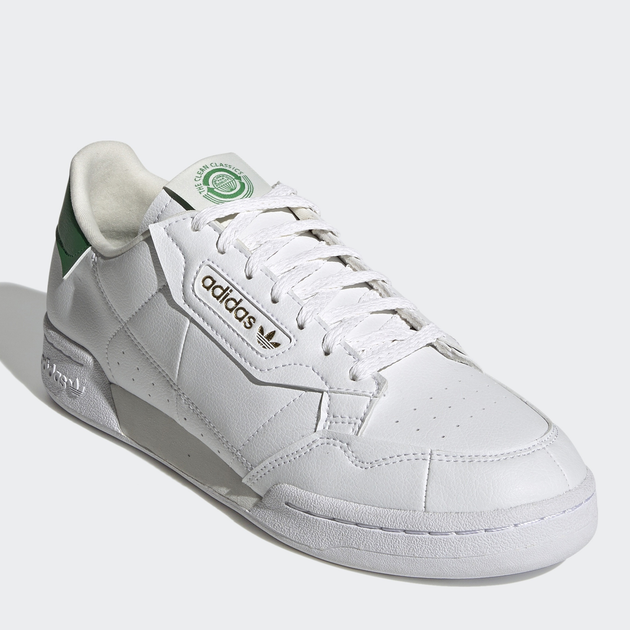 Tenisówki damskie z eko skóry do kostki Adidas Originals Continental 80 FY5468 36 (3.5UK) 22.2cm Biały/Zielony (4064036367236) - obraz 2