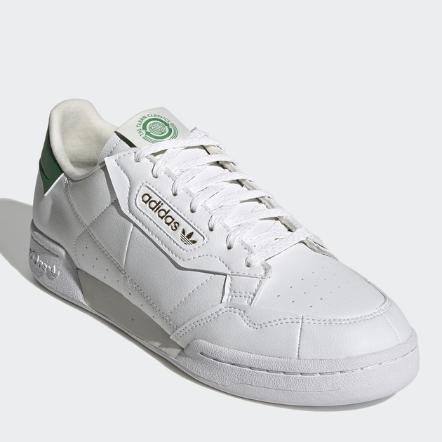 Tenisówki damskie z eko skóry do kostki Adidas Originals Continental 80 FY5468 37.5 (4.5UK) 23 cm Biały/Zielony (4064036367267) - obraz 2