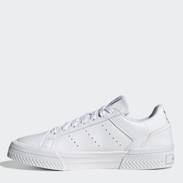 Sneakersy damskie z eko skóry do kostki adidas Originals Court Tourino H05280 39.5 (6UK) 24.5 cm Białe (4064047124019) - obraz 3