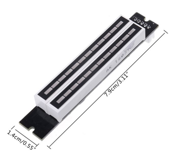 Стерео индикатор уровней сигнала 12-бит LED - изображение 2