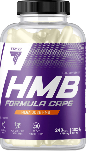 Suplement diety Trec Nutrition HMB Formula 240 kapsułek (5902114017507) - obraz 1