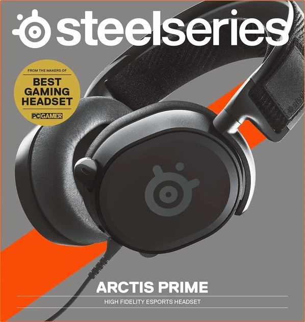 Геймерські дротові навушники SteelSeries Arctis Prime Black Ovеr Stоск - Фото 9 Геймерські дротові навушники SteelSeries Arctis Prime Black Ovеr Stоск - изображение 9