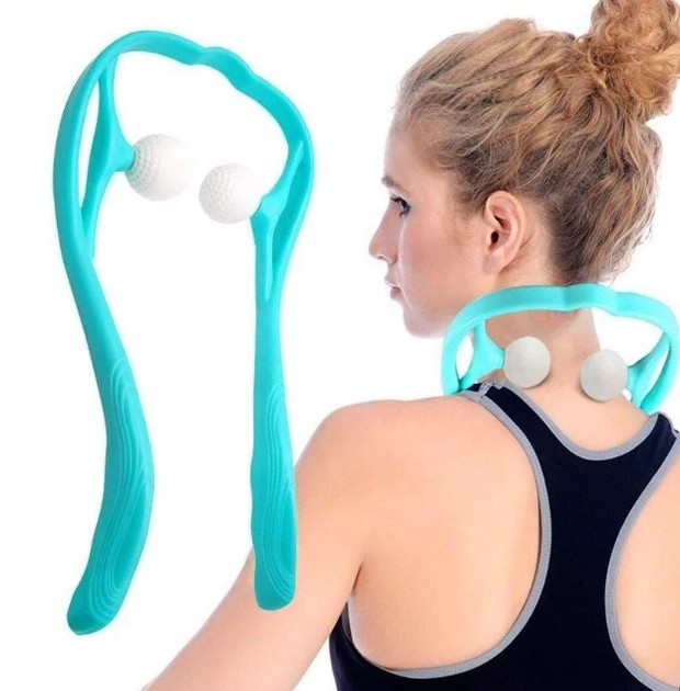 Ручний роликовий масажер для шиї Neckar Neck Massager для зняття ...