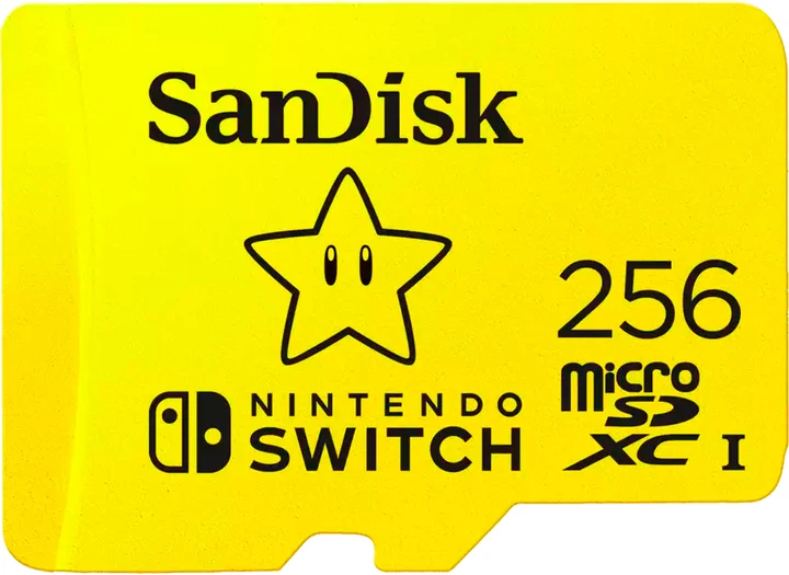 Nintendo Switch NintendoSwitch+MicroSD256GB SanDisk Nintendo Switch microSDXC 256GB UHS-I V30 (SDSQXAO-256G