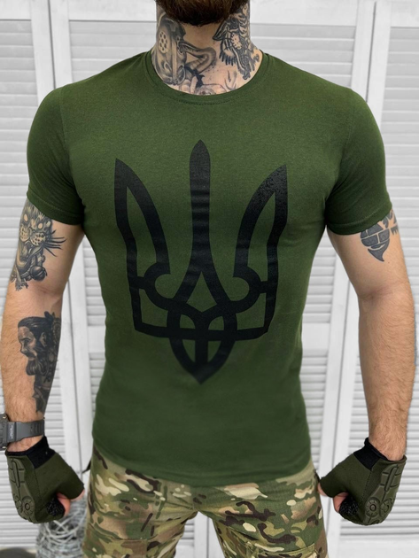 Тактична футболка Tactical Duty Tee Хакі M - зображення 1