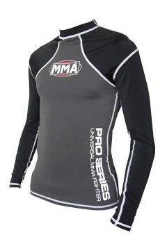 Мужской рашгард для MMA Power System 010 Combat S Grey/Black - изображение 3