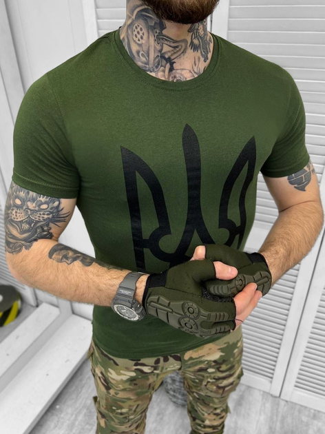 Тактическая футболка Tactical Duty Tee Хаки L - изображение 2