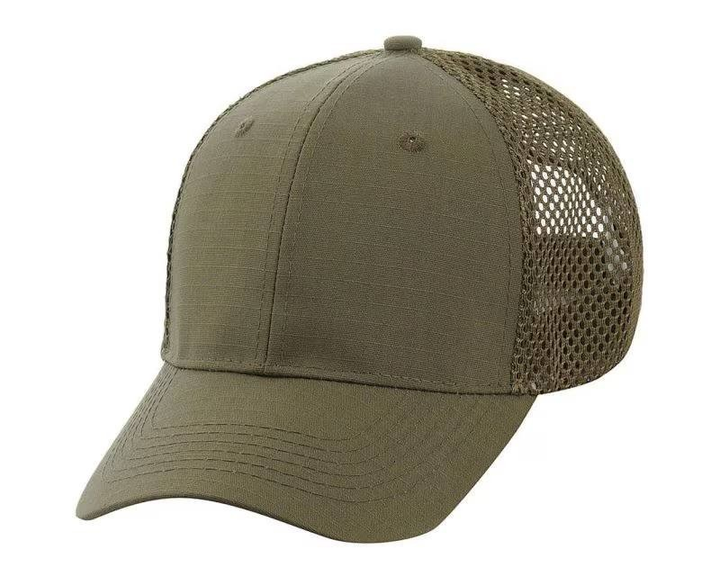 Тактическая бейсболка, кепка M-Tac Vent Flex Rip-Stop Cap - Dark Olive Размер L/XL - изображение 1