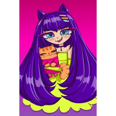 ◆ Kartoon  ◆ Картина по номерам - Rainbow High Poppy Rowan (KHO1245)