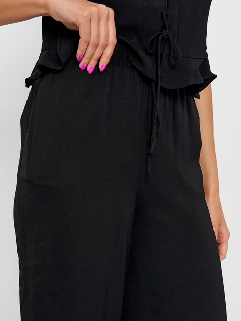 Брюки женские H&M 084353 34 Черные (SZ2000215059051) - изображение 4