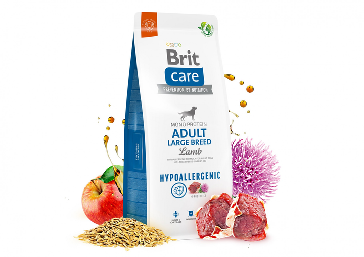 Корм для собак больших пород Brit Care Dog Hypoallergenic Adult Large ...