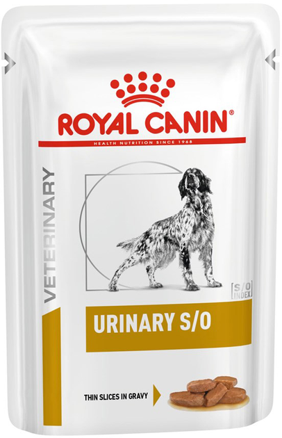 Упаковка вологого корму для собак Royal Canin Vet Urinary S/O Canine 12 шт х 100 г (DLZROYKMP0065) - зображення 2