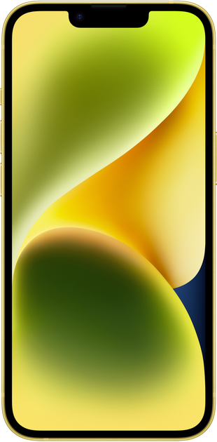 Smartfon Apple iPhone 14 128GB Żółty (MR3X3) - obraz 2