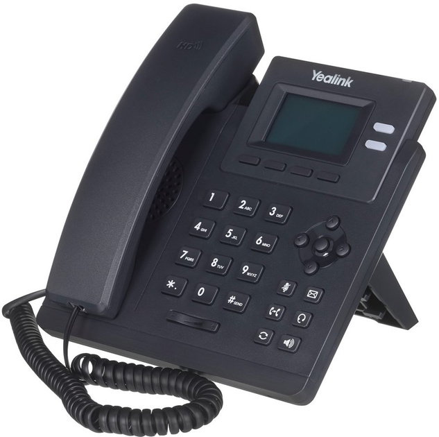 Telefon IP Yealink T31G czarny (SIP-T31G) - obraz 3