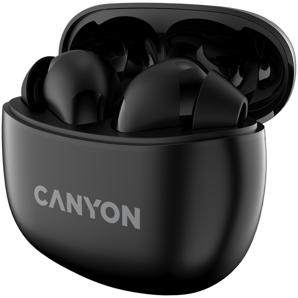 Наушники Canyon tws-5 Black (cns-tws5b) - Фото 3 Наушники Canyon tws-5 Black (cns-tws5b) - изображение 3