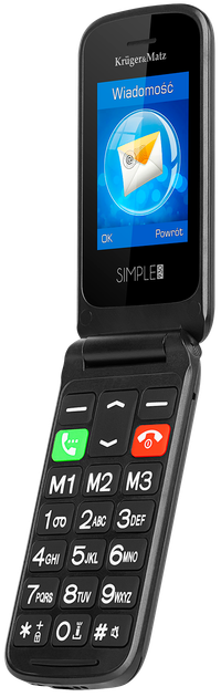 Мобільний телефон Kruger&Matz Simple 930 DualSim Black (5901890060929) - зображення 3