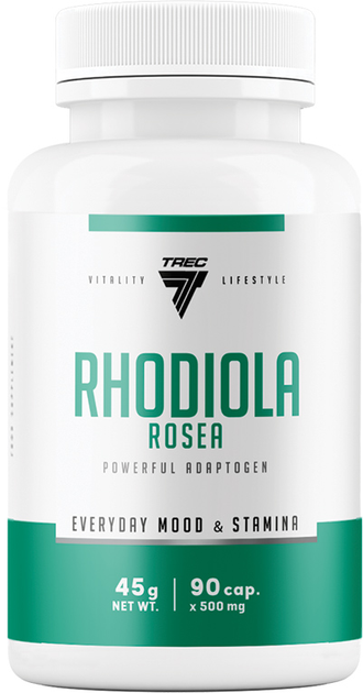 Ekstrakt różeńca górskiego Trec Nutrition Rhodiola Rosea 90 kapsułek (5902114019006) - obraz 1