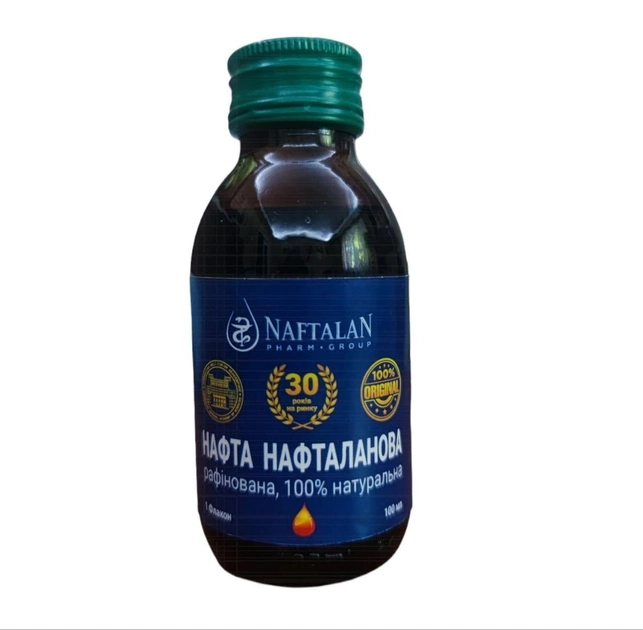 Нафталанова нафта Nathtalan Pharm Group 100 мл - зображення 1