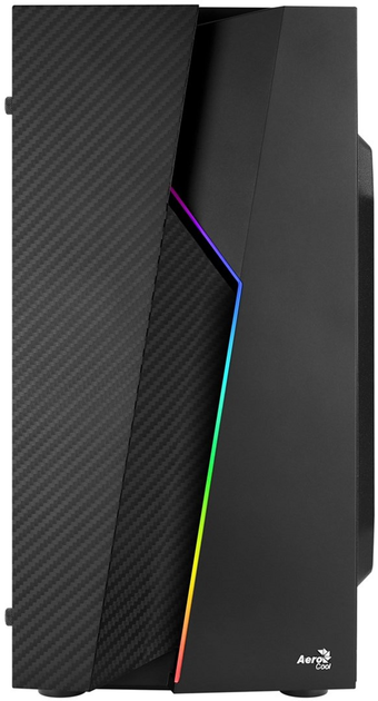 Корпус Aerocool PGS BOLT MINI BLACK RGB (AEROPGSBOLTMINI-BK-R) - изображение 4