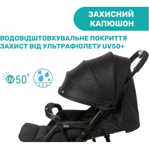 Коляска Chicco Ohlala 3 Чорна (79733.51) - изображение 6