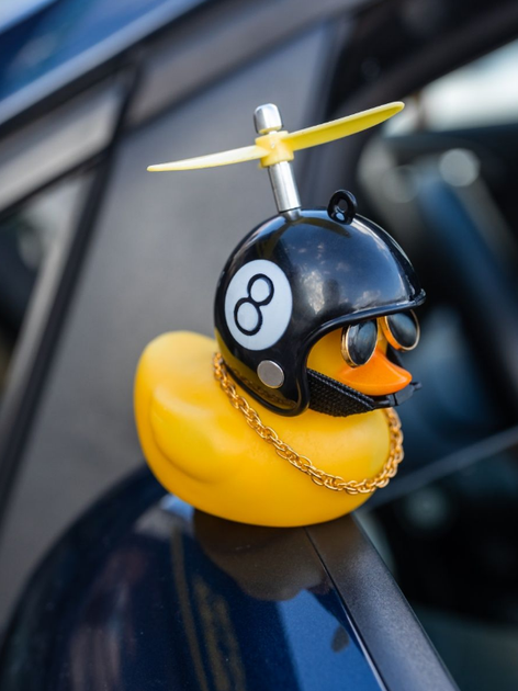 Резиновая уточка в шлеме, аксессуар на торпеду, Шальная утка, Crazy Duck (1206234201) - Фото 9 Резиновая уточка в шлеме, аксессуар на торпеду, Шальная утка, Crazy Duck (1206234201) - изображение 9