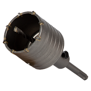 Коронка для бетона Ø65×70мм 8 зубцов + хвостовик 110 мм SDS-plus GRAD (1514365) стильная и практичная - изображение 2