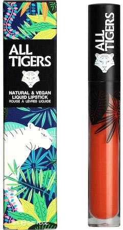 Szminka w płynie All Tigers Natural & Vegan Liquid Lipstick 785 Hear Me Roar 8 ml (3701243207856) - obraz 1