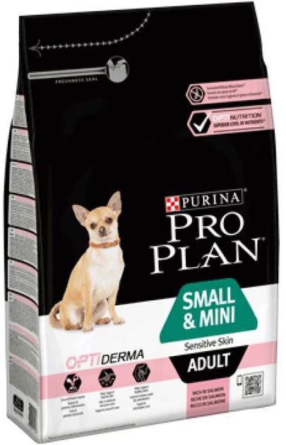 Сухий корм Purina Pro Plan Adult Small&Mini Sensitive Skin 7 kg (DLZPUIKSP0059) - зображення 4