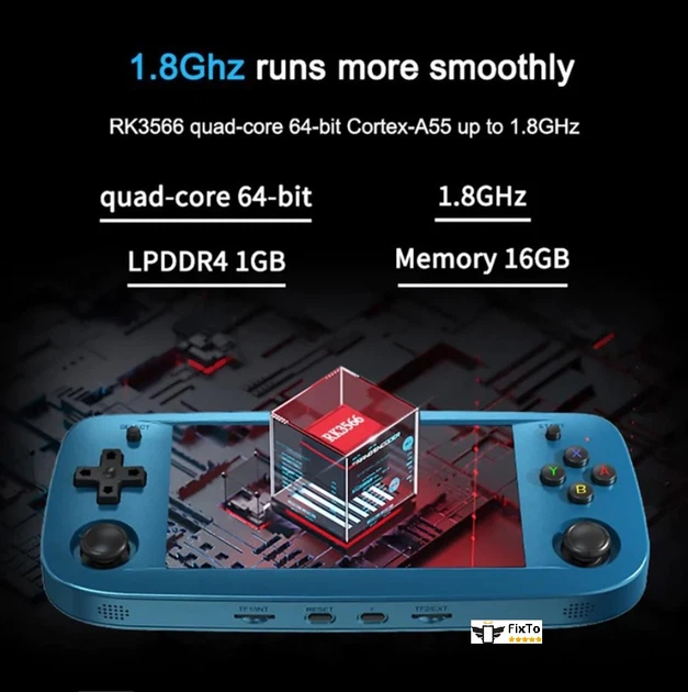 Игровая приставка портативная ретро консоль Anbernic RG503 OLED