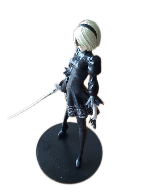 Фигурка Ниер Автомата Ёруха Тип Б / Nier Automata YoRHa Type B 28 см - изображение 5