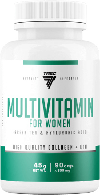 Вітамінний комплекс для жінок Trec Nutrition Multivitamin For Women 90 капсул (5902114041694) - зображення 1