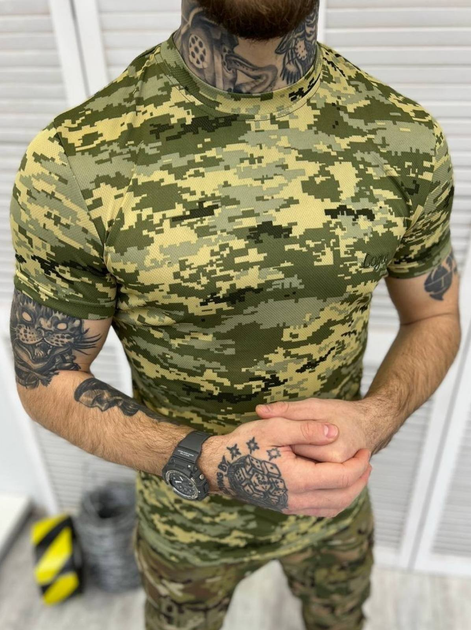 Тактическая футболка Combat Performance Shirt Elite Пиксель L - изображение 1