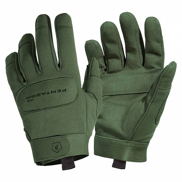 Тактические перчатки Pentagon Duty Mechanic Gloves P20010 XX-Large, Олива (Olive) - изображение 1