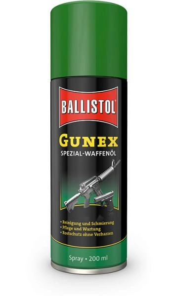 Оружейное масло-спрей Ballistol Gunex 200мл - изображение 1