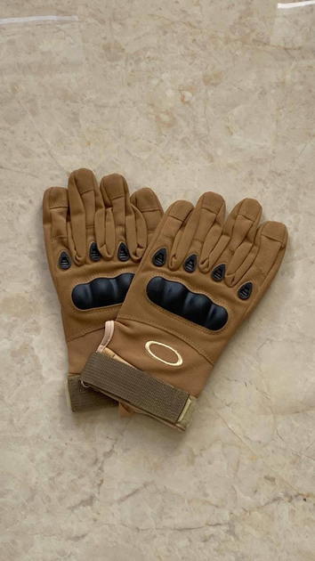 Тактичні рукавички Oakley XL койот - зображення 2