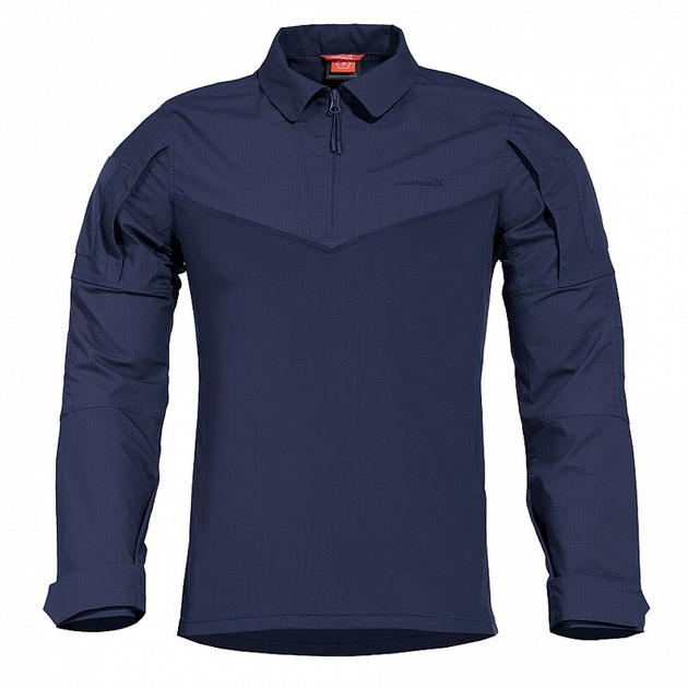 Рубашка под бронежилет Pentagon Ranger Tac-Fresh Shirt K02013 Medium, Синій (Navy) - изображение 1