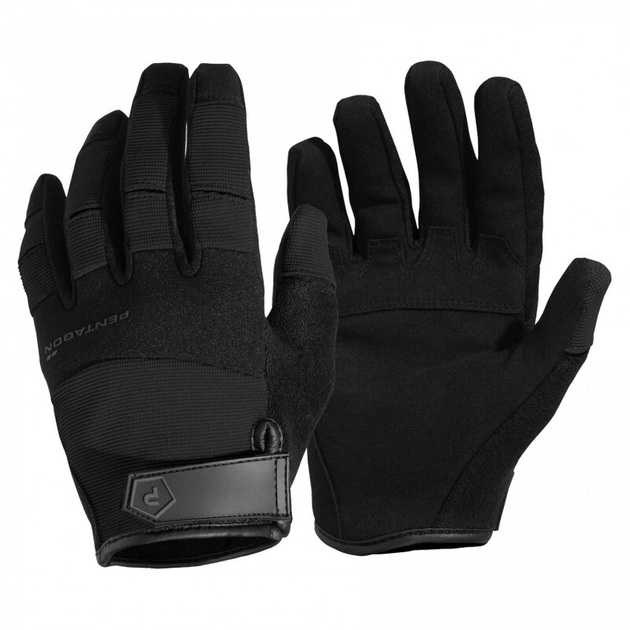 Тактичні рукавички Pentagon Mongoose Gloves P20025 Medium, Чорний - зображення 1