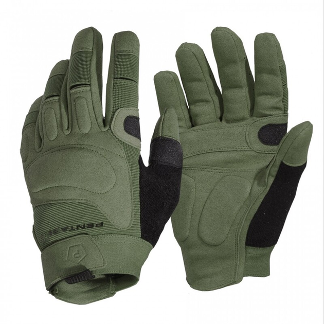 Тактические перчатки Pentagon Karia Gloves P20027 Large, Олива (Olive) - изображение 1