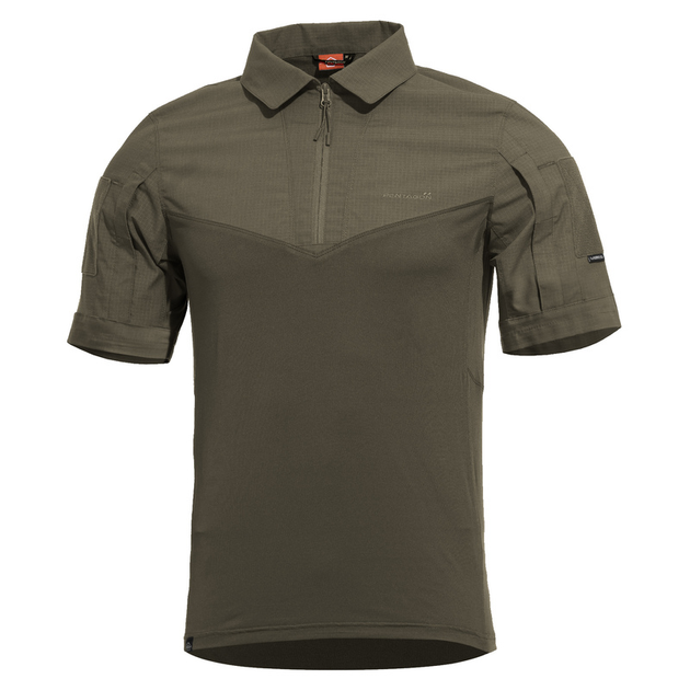 Сорочка під бронежилет Pentagon RANGER SHORT ARM SHIRT K02013-SH Medium, Ranger Green - зображення 1