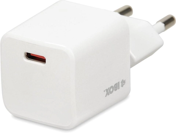 Зарядний пристрій iBOX C-38 1x USB-C (ILUC38CW) - зображення 1