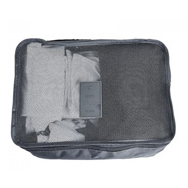 Організатори для подорожей 6в1, Secret Pouch, Сірий - зображення 6