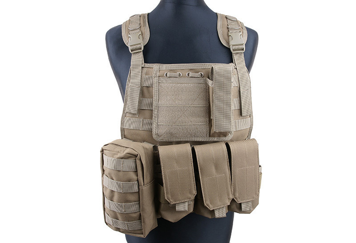 Розвантажувальний жилет GFC MBSS Tactical Vest Coyote - зображення 2