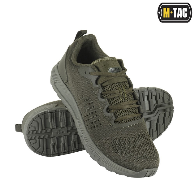 Кросівки чоловічі взуття на літо з сіткою M-Tac olive 44 - зображення 2