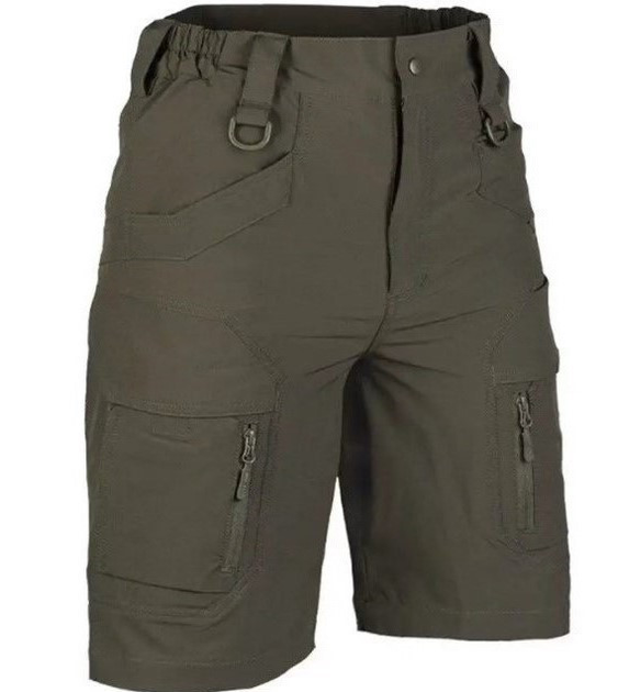 Тактичні шорти ELASTIC ASSAULT SHORTS RANGER GREEEN mil-tec розмір 3XL (11404812) - зображення 1