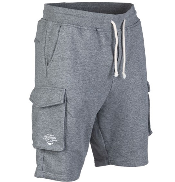 Шорты US COTTON Тактические SWEATSHORTS (Серые) MIL-TEC размер 2XL 11473508 - изображение 1