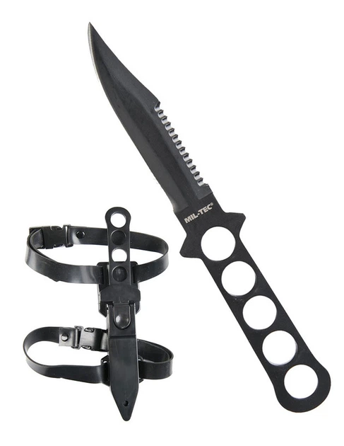 Ніж Mil-Tec TAUCHER MESSER 'STAINLESS' M.KST.SCH. (15380000) - изображение 3